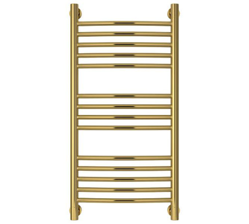 Полотенцесушитель водяной Сунержа Богема+ с полкой 400x800 мм золото 03-0221-8040