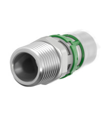 Муфта переходная Comap SkinPress 26-1 НР пресс латунь 7243GW261