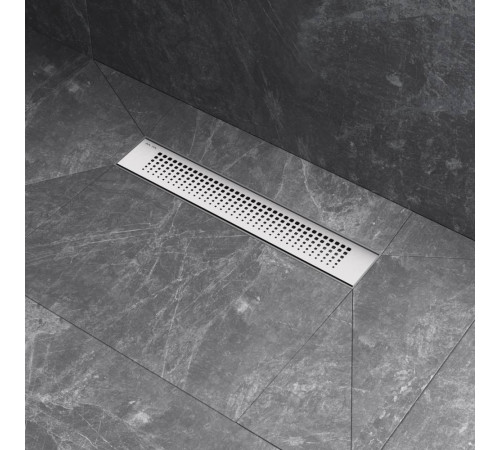 Трап для душа линейный AM.PM PrimeFlow универсальный затвор Cut Gradient 40 см W02SC-P11-040-01SB