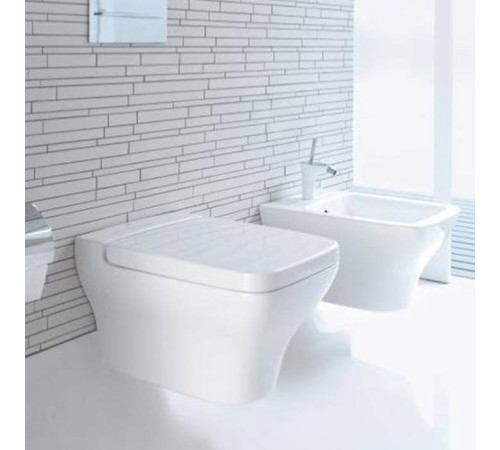 Унитаз подвесной Duravit PuraVida 540x350 мм белый глянец 2219090000