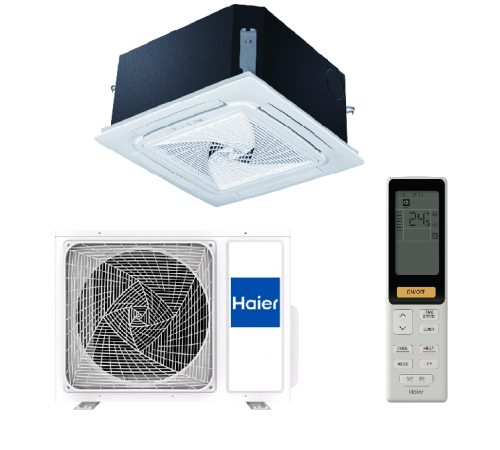 Кассетная сплит-система Haier Super Match Plus инверторная AB25S2SC2FA/1U25S2SM3FA/PB-620KB