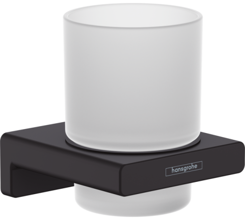 Стакан для зубных щеток Hansgrohe AddStoris черный матовый 41749670