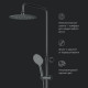 Душевая система AM.PM Like с термостатом черный матовый F0780522