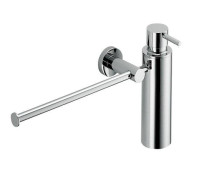Полотенцедержатель с дозатором для мыла Colombo Design Plus подвесной хром W4975.CR