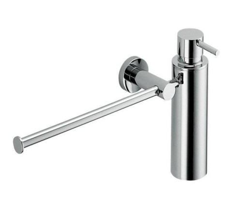 Полотенцедержатель с дозатором для мыла Colombo Design Plus подвесной хром W4975.CR
