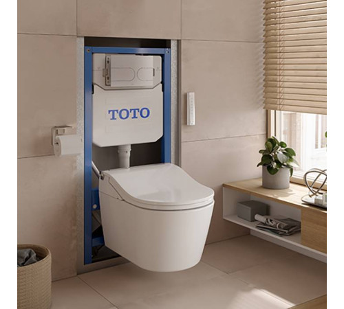 Комплект TOTO Washlet RW унитаз подвесной сиденье с управлением инсталляция клавиша CW542ERY/WH182EAT/TCF802C2G/MB175M#SS