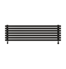 Радиатор стальной трубчатый КЗТО Quadrum 60 H 1500-7 7 секций RAL 1T183S7026 QUD60H150007RAL1T183S7026