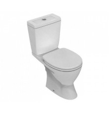 Унитаз-компакт Ideal Standard Eurovit 3/6 л горизонтальный выпуск сиденье дюропласт V337001
