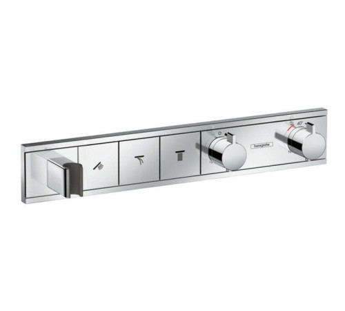 Термостат hansgrohe RainSelect скрытого монтажа для 3 потребителей с держателем хром 15356000