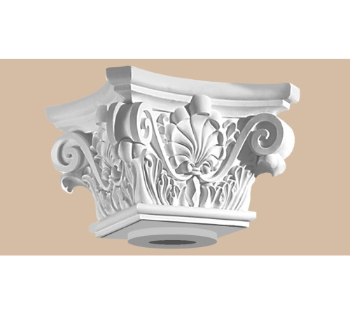 Капитель для колонны Decomaster 92831-1 580х365х580 мм 92831-1