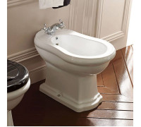 Биде напольное Kerasan Retro 60х38.5 см 1 отверстие белое 102001/760390