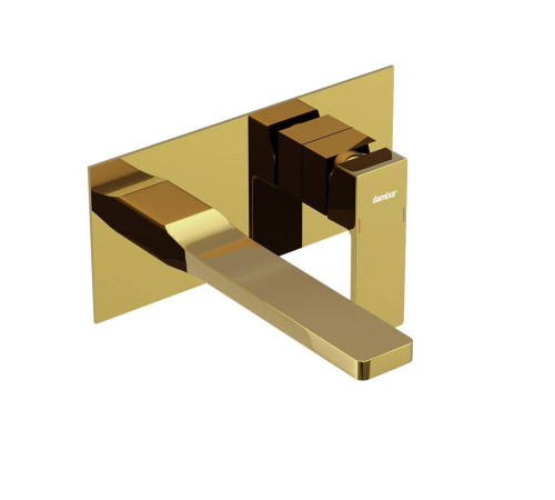 Смеситель для раковины AM.PM Gala встраиваемый золото F530260600