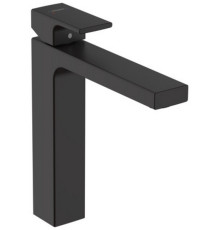 Смеситель для раковины hansgrohe Vernis Shape 190 без сливного гарнитура черный матовый 71591670