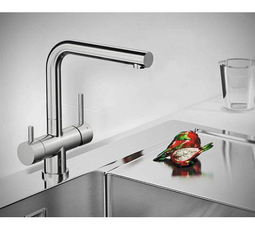 Смеситель для кухни Omoikiri Takamatsu-BN под фильтр нержавеющая сталь 4994085