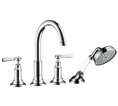 Смеситель на край ванны Axor Montreux на 4 отверстия внешняя часть 16550000