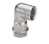 Угловой переход Viega Sanpress Inox 90° 15x3/4 ВР 436988