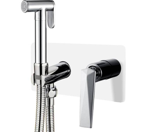 Гигиенический душ Boheme Venturo со смесителем белый 377-W