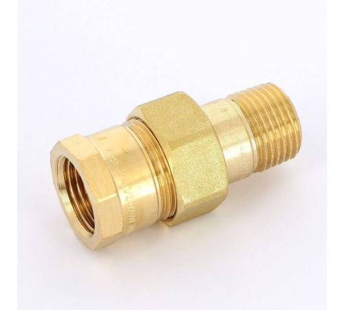 Разъемное соединение Viega модель 3331 бронза ВР/НР 1/2 плоское уплотнение 271374