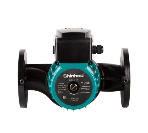 Насос циркуляционный Shinhoo BASIC 25-16 230 мм с гайками 71211008