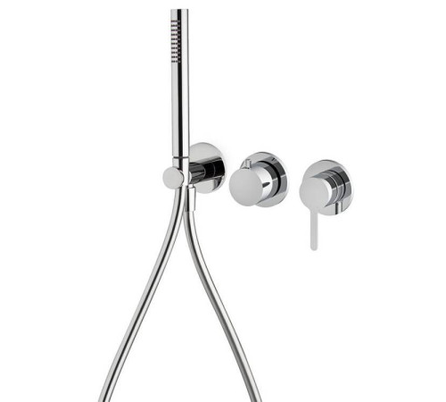 Смеситель для душа термостатический встраиваемый FIMA Carlo Frattini Snap белый матовый F3129WX8BS