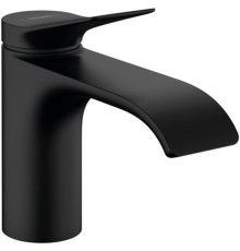 Смеситель для раковины Hansgrohe Vivenis 80 однорычажный матовый черный 75012670