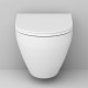 Унитаз подвесной AM.PM Spirit V2.0 FlashClean с сиденьем C701700SC