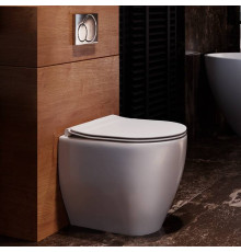 Унитаз напольный приставной Kerasan Flo 48 см универсальный выпуск 311001