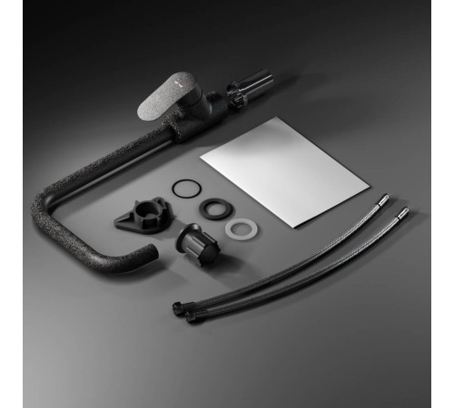 Смеситель для кухни AM.PM Like черный F8006022