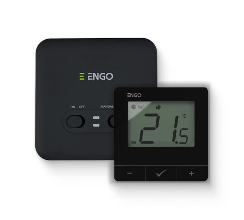 Терморегулятор беспроводной SALUS черный 505791