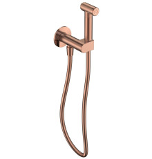 Гигиенический душ AQUAMERIT Novara комплект скрытого монтажа медь шлифованная AQM6927BC