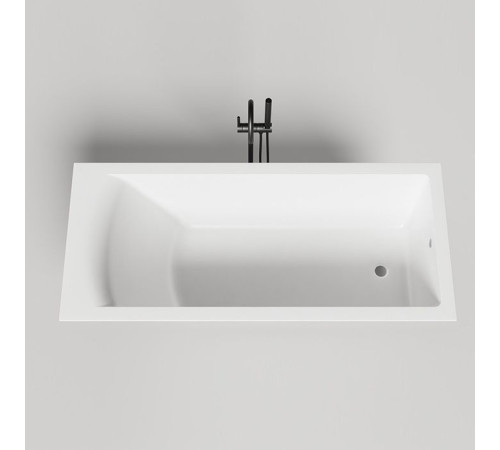 Ванна встраиваемая Salini Cascata 170х75х60 см S-Sense белый глянцевый с ножками 23101H/104113G