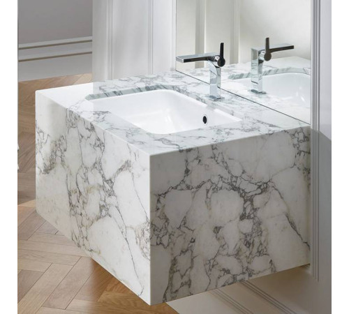 Раковина встраиваемая снизу Bette One 43.4х41.6х13 см без отверстия A135-000