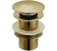 Донный клапан для раковины Boheme Medici Клик-Клак бронза 610