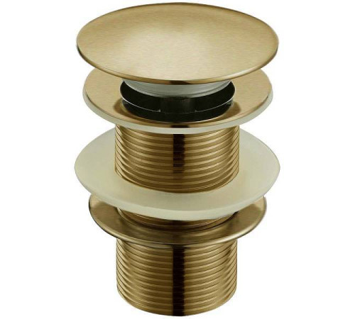 Донный клапан для раковины Boheme Medici Клик-Клак бронза 610