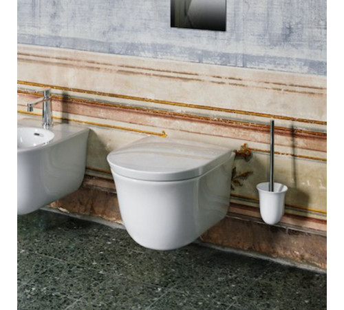 Унитаз подвесной безободковый Laufen The New Classic 53х37х35 см белый LCC 8.2085.1.400.000.1