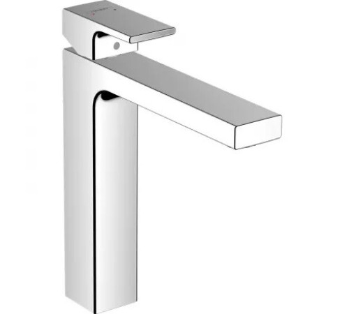 Смеситель для раковины hansgrohe Vernis Shape 190 однорычажный со сливным гарнитуром хром 71562000