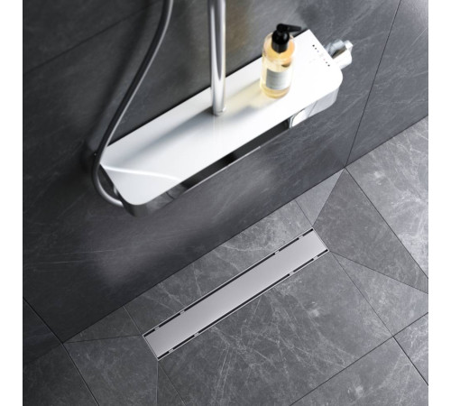 Трап для душа линейный AM.PM PrimeFlow универсальный затвор Tile 50 см W02SC-U11-050-04SB