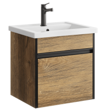 Тумба под умывальник подвесная AQweber Urban 468х460х400 мм дуб балтийский URB0105DB