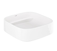 Раковина свободностоящая Kludi Resa C 400x400x140 мм без отверстия под смеситель 58CW3043