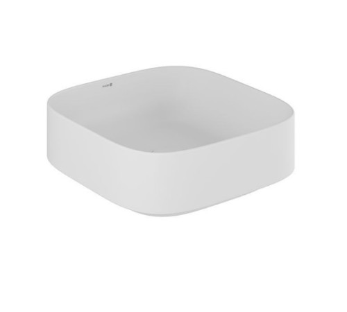 Раковина-чаша KLUDI RESA C квадратная 40x40 см белый матовый 58CW3053