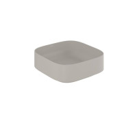 Раковина-чаша KLUDI RESA C квадратная 40x40 см светло-серый матовый 58CW30O2