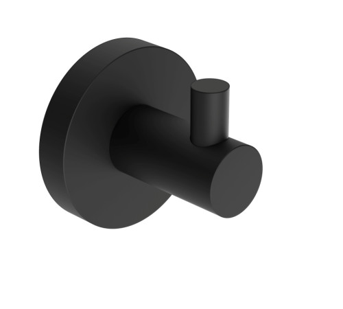 Крючок для ванной Aquanet Trento черный матовый AQM7201MB