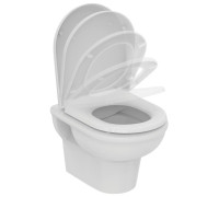 Унитаз подвесной безободковый Ideal Standard Exacto Rimless с сиденьем SoftClose R002601