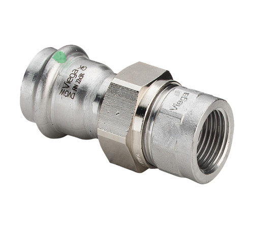 Переходник Viega Sanpress Inox 1х28 мм нержавеющая сталь 437534