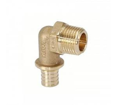 Угольник-переходник с наружной резьбой REHAU RAUTITAN RX+ 20-R 1/2 14563481001