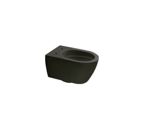 Унитаз подвесной Scarabeo Glam 360х505х360 мм Bicolors Ardesia 5201/TW-B49