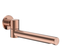 Излив встраиваемый поворотный AQUAMET медь шлифованная AQM8303BC
