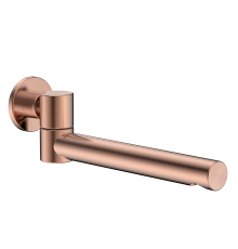 Излив встраиваемый поворотный AQUAMET медь шлифованная AQM8303BC