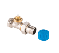 Клапан термостатический прямой Tiemme Premium 1/2 с преднастройкой 72204