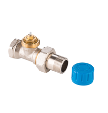 Клапан термостатический прямой Tiemme Premium 3/4 с преднастройкой 71205